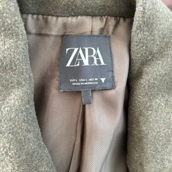 Caban kakhi Zara - Picture 4 of 5